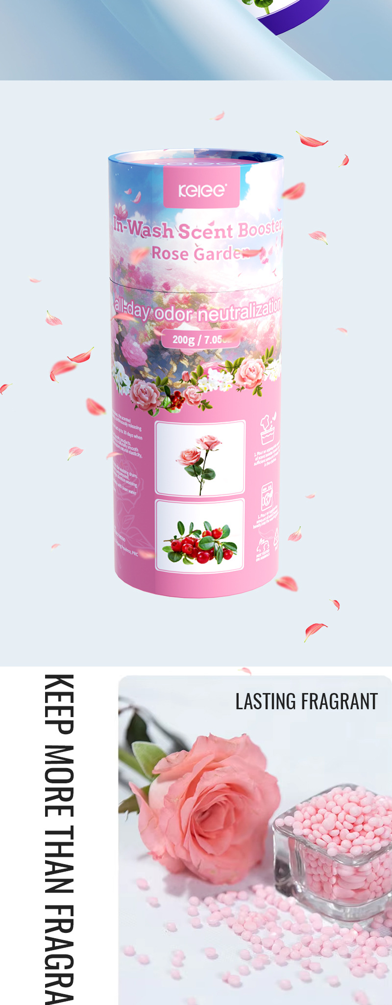 金纺植物提取物衣物香氛剂自然留香持久柔顺支持线下验厂批发定制详情4