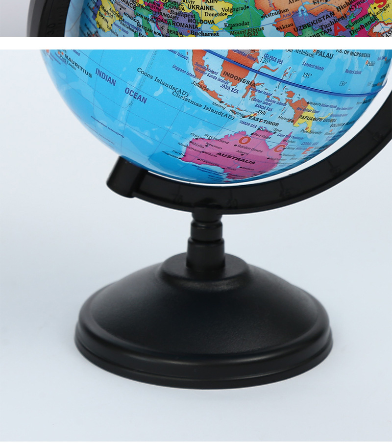 14.2cm高清标准教学地球仪智能地图学生专用地理课堂教具桌面摆件详情12