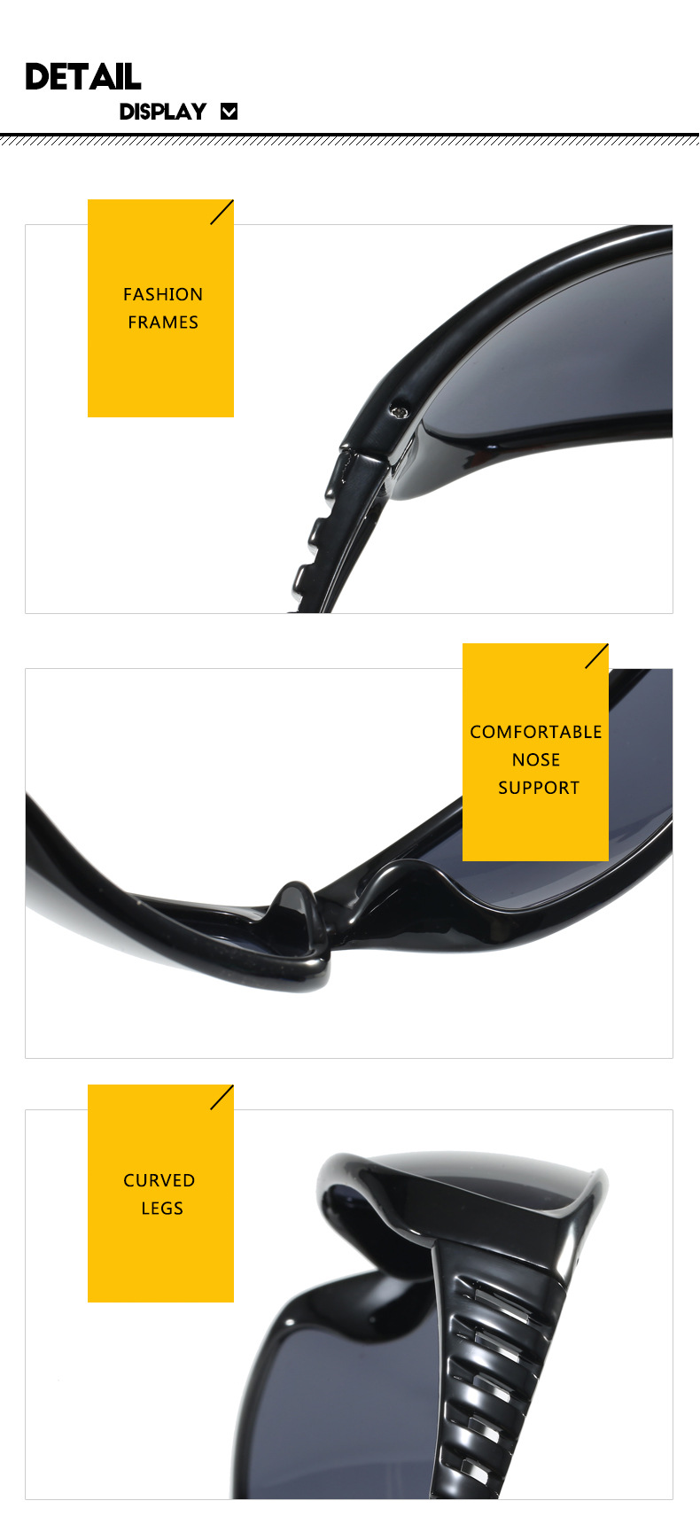 European and American futuristic tech sunglasses, Y2K millennium sunglasses, retro and high-end sunglasses for girls, street style for women pic 20