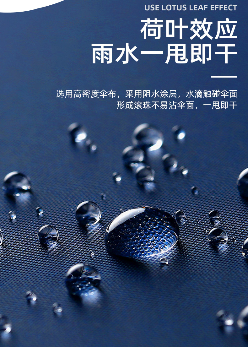 Wholesale of 8-bone black rubber folding sun umbrellas, portable umbrellas, semi-automatic sun protection umbrellas, all-weather gift umbrellas pic 21