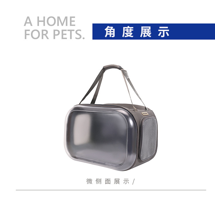 Cat bag, portable pet suitcase, dog bag, space capsule suitcase, large-capacity dual-purpose cat backpack pic 14