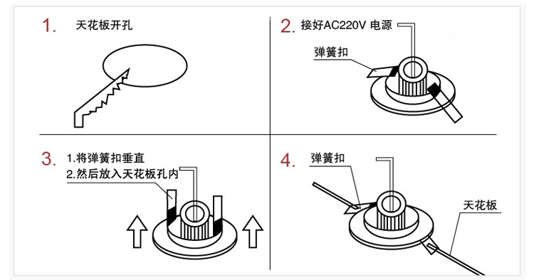 led射灯嵌入式天花灯洗墙灯格栅灯筒灯双头长方形照明灯酒店超市详情19