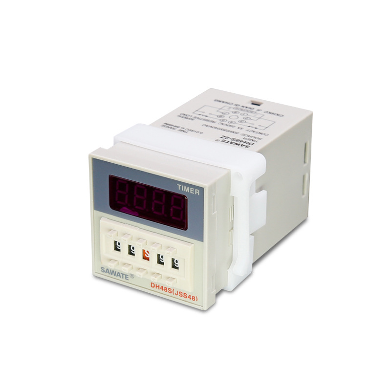 SAWATE 延迟数显时间继电器 DH48S-2Z控制延迟计时器 220v380v12V详情7