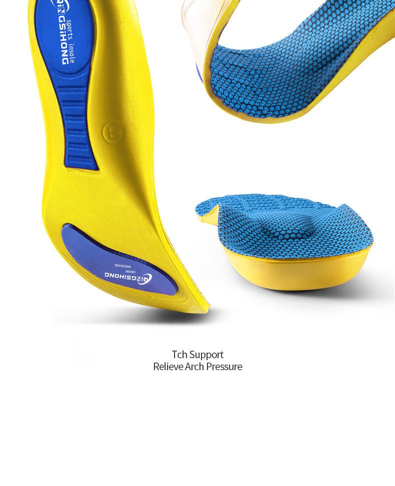 亚马逊运动鞋垫男女高弹减震舒适透气吸汗跑步篮球足弓支撑鞋垫aj详情18