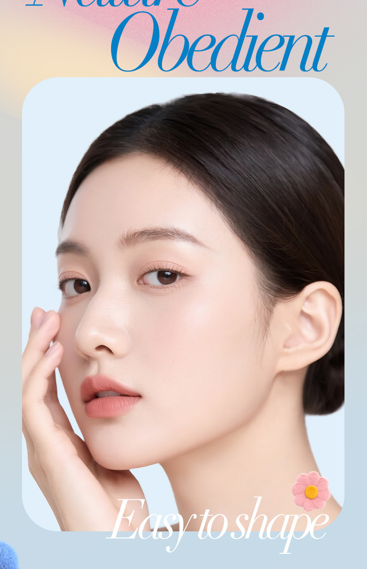 梦莉悦韩式碎发整理神器防毛燥儿童可用头发啫喱定型梳碎发整理膏详情3