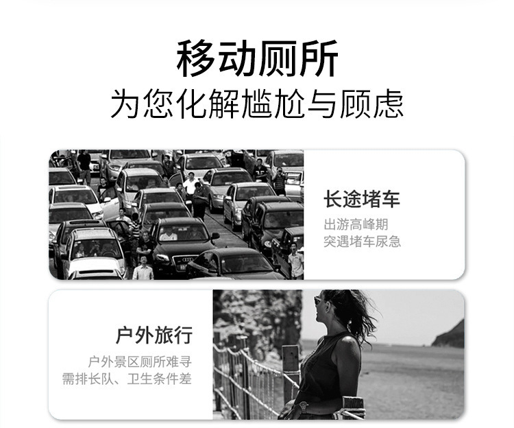 一次性汽车应急尿袋车载集尿袋站立小便袋便携旅行跨境小便神器女详情8
