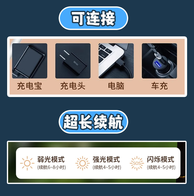 卡通可爱动物毛绒玩具吊灯可调节亮度三挡可调兔子小蓝象玩偶公仔详情13