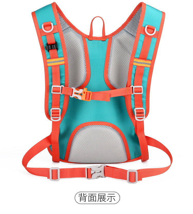 New outdoor colorful cycling bag, Korean-style simple sports mountaineering and off-road fitness water bag, water-resistant backpack pic 36