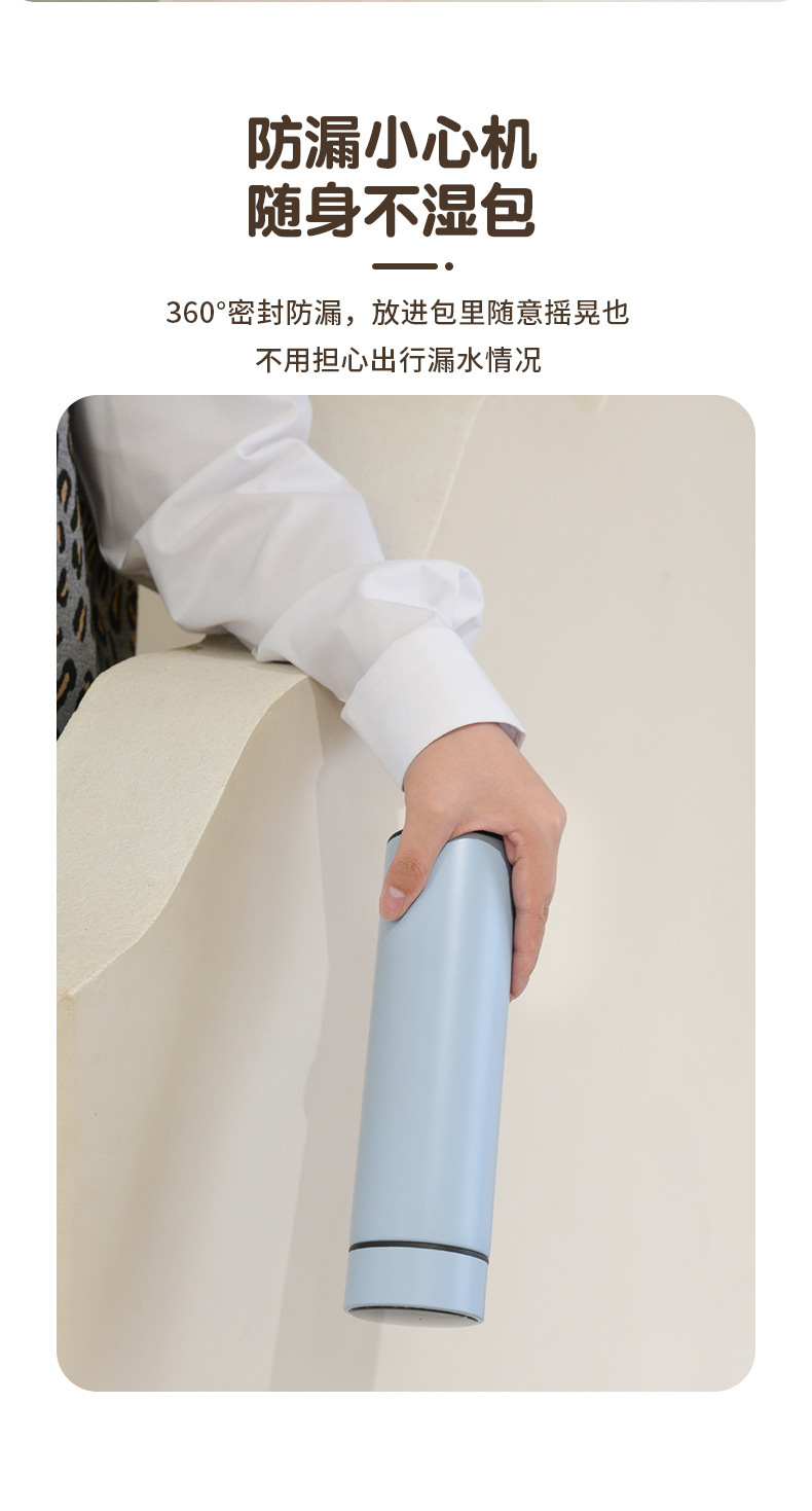 多色保温杯套装纯钛葫芦水杯陶瓷内胆保温杯便携保温保冷礼盒装详情17