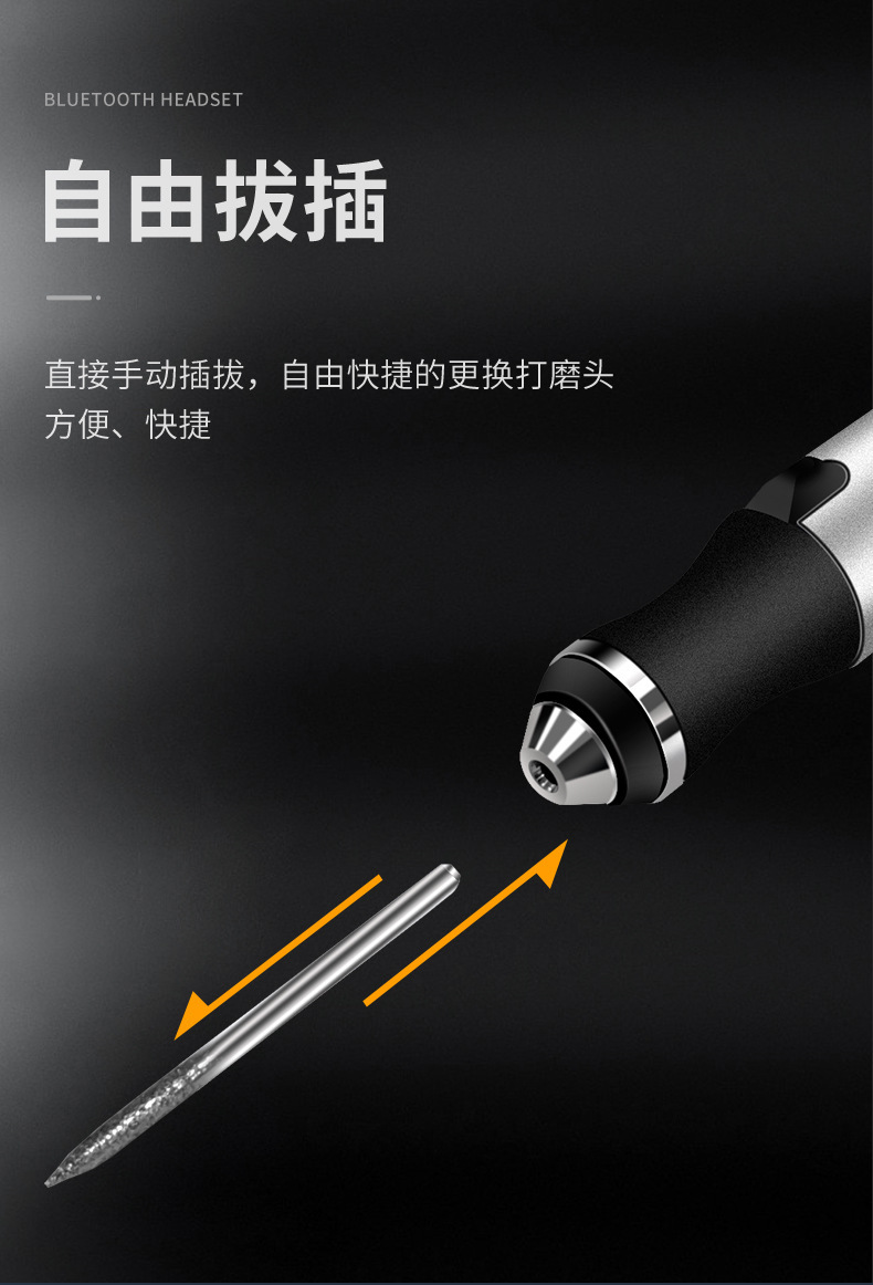 The manufacturer is selling mini grinding pens, small electric grinding pens, electric grinding pens, and jade, cultural and artistic carving tools pic 7