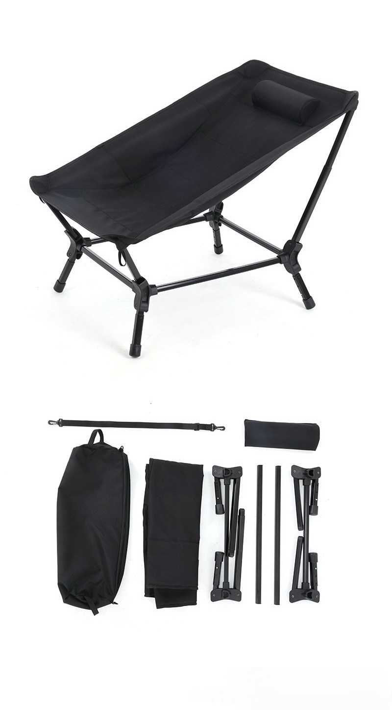 户外懒人躺椅铝合金折叠椅靠背午休休闲露营躺平椅详情20