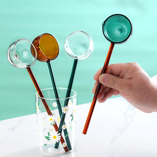 Wholesale high borosilicate heat-resistant glass tea sets, thickened filtered flower and plant teapots, striped pumpkin teapots, one-piece consignment pic 2