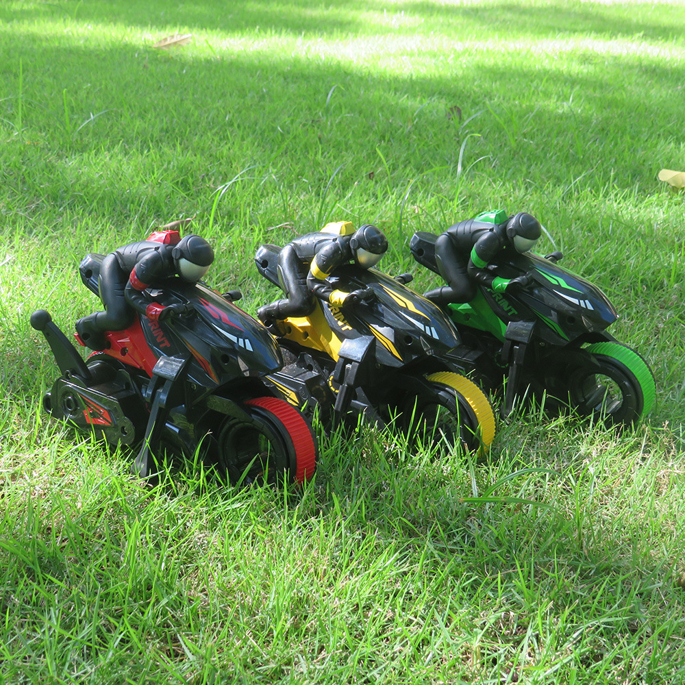 跨境Y09特技摩托车360°旋转遥控车高速漂移RC赛车男孩玩具车模型详情30