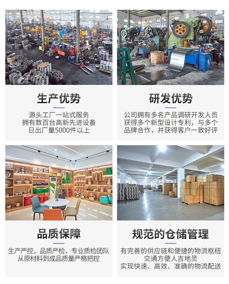 外贸不锈钢双层保温锅三件套大容量保鲜家用套锅保温锅保温饭桶详情3