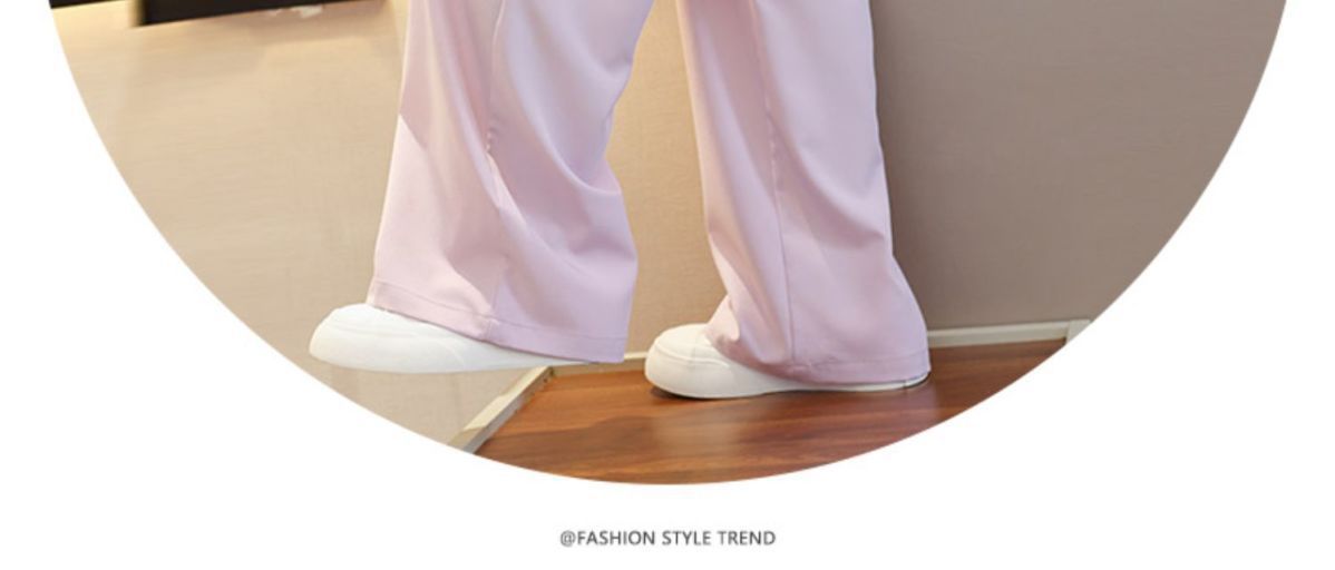 夏季女童阔腿裤儿童裤子冰丝工装裤2024新款防蚊裤女大童夏装长裤详情13