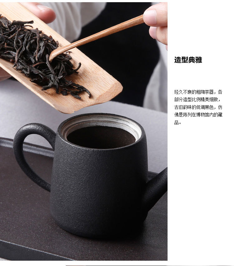 日式茶具一壶四杯干泡盘陶瓷功夫茶具套装公司伴手礼logo礼品茶具详情9