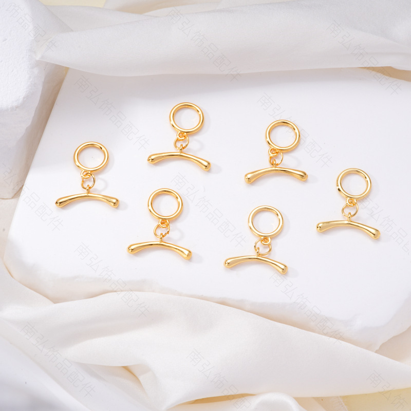 Zhuji pearl necklace buckle 8-shaped buckle, handcrafted end buckle, connecting buckle, mother-and-child buckle, sweater chain, universal buckle, DIY accessories pic 10