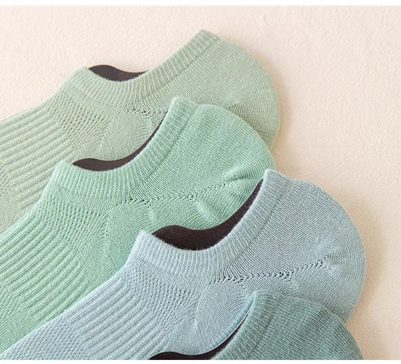 纯棉袜子男浅口船袜夏季薄款棉袜低帮硅胶防滑隐形袜男士短袜批发详情17