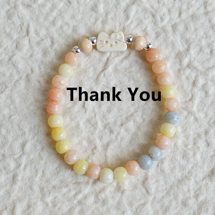 手链不掉色女饼干熊闺蜜森系甜美礼物女生日韩小众高级感手串饰品详情20