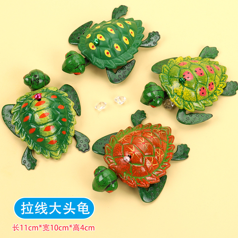 拉线乌龟拉线螃蟹龙虾甲虫兔子蜜蜂拉线玩具地摊货源厂家批发详情12