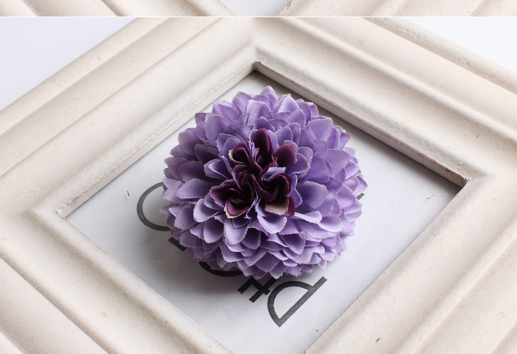 仿真千层菊花头圆菊球菊仿真花DIY服装胸花头饰配件假花批发详情15