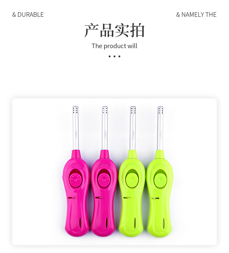 跨境现货防风打火机家用电子点火器厨房煤气点火器户外烧烤打火器详情10