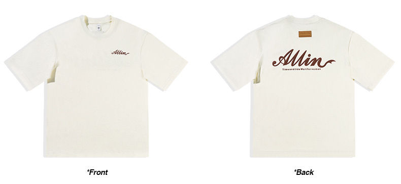 The 2025 summer new half-sleeved T-shirt for men is a trendy and versatile short-sleeved American retro printed loose round-neck T-shirt pic 73