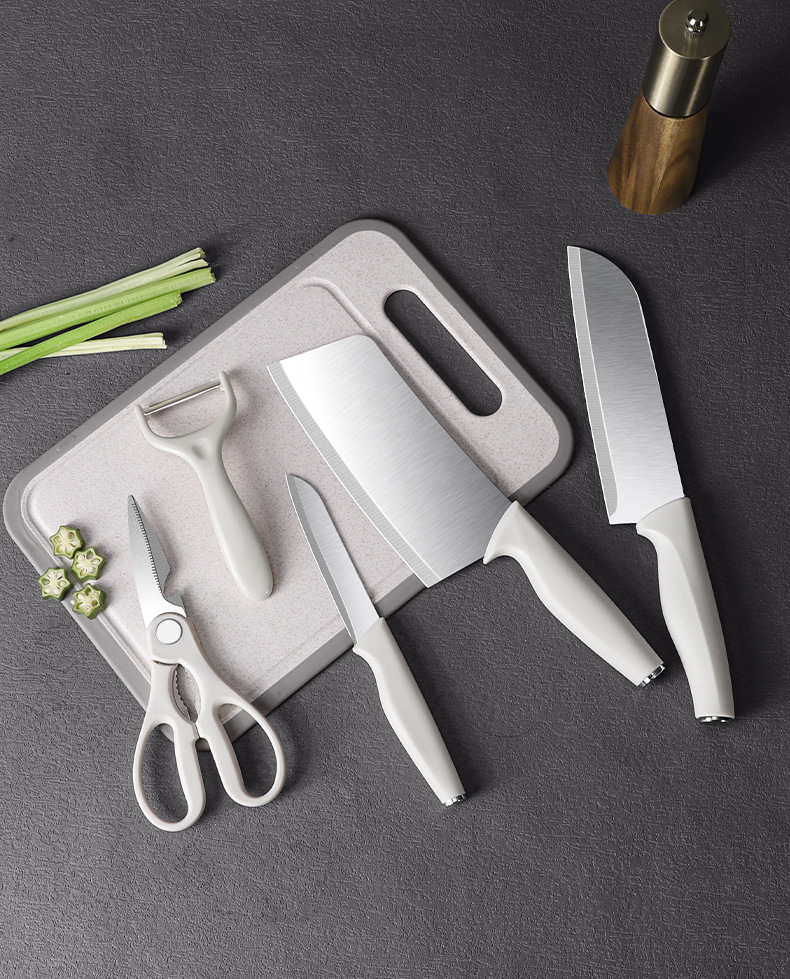 跨境刀具套装厨房款家用不锈钢菜刀组合切肉刀水果刀网红全套批发详情8