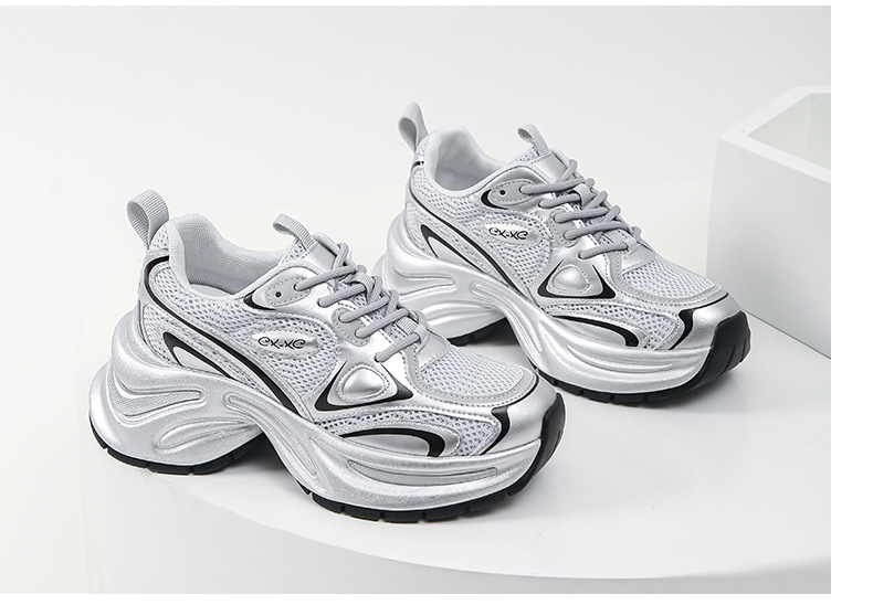 In the autumn and winter of 2025, dad shoes for women are popular thick-soled, versatile, casual, anti-slip, height-increasing, soft-soled, and lightweight sports shoes pic 28