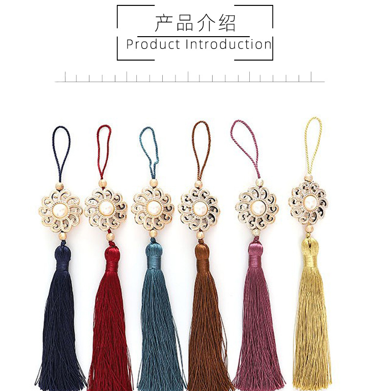 窗帘吊穗帘头窗幔吊球桌旗沙发装饰配件流苏吊坠欧式挂饰珍珠挂球详情8