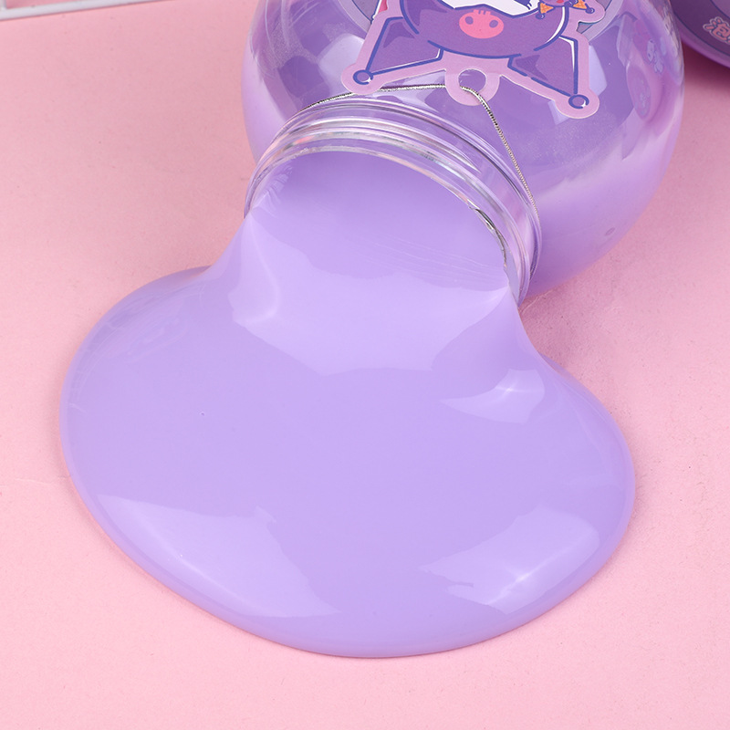 Venta al por mayor sanrio familia tonelada tonelada barril burbuja fina fango gran barril color fango sedoso lindo no pegajoso mano niños juguetes pic 5