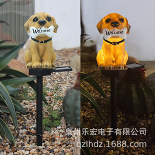 Cross-border best-selling solar led European-style garden lights, outdoor landscape eagle ground insert lawn lights, and garden decorative lights pic 5