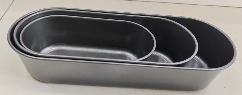 Cheese cake mold, oval cheese box, non-stick toast plate, bread, toast box, bread baking tray pic 3