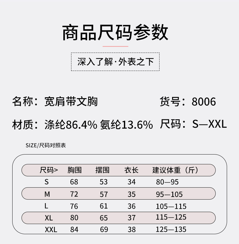 夏季运动内衣高强度防震聚拢运动文胸跑步健身宽肩带瑜伽背心详情4