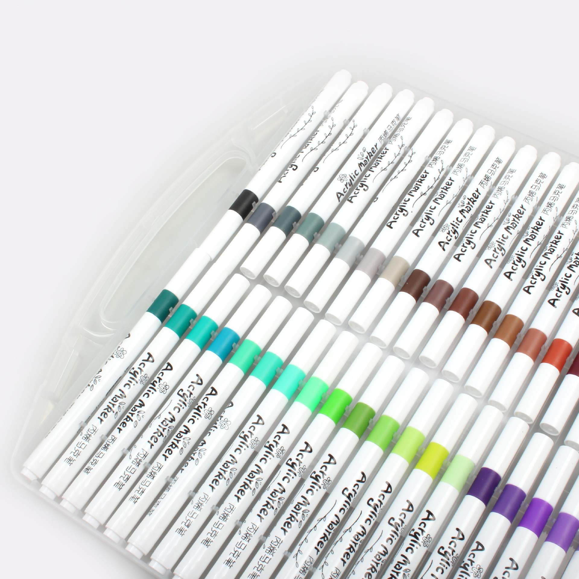 软头丙烯马克笔多色儿童手绘diy绘画涂鸦详情13