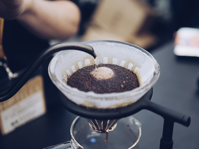 Temo hand-brewed coffee filter Paper V60 conical fan-shaped filter Cup V01/V02 drip filter cup Filter paper for 1-4 people pic 18