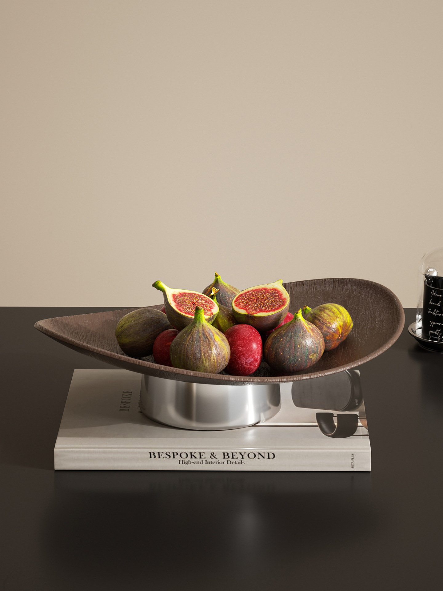 Wood-plastic fruit plate for home living room desktop storage, snack and dried fruit plate, food-grade, environmentally friendly and odorless fruit plate wholesale pic 17