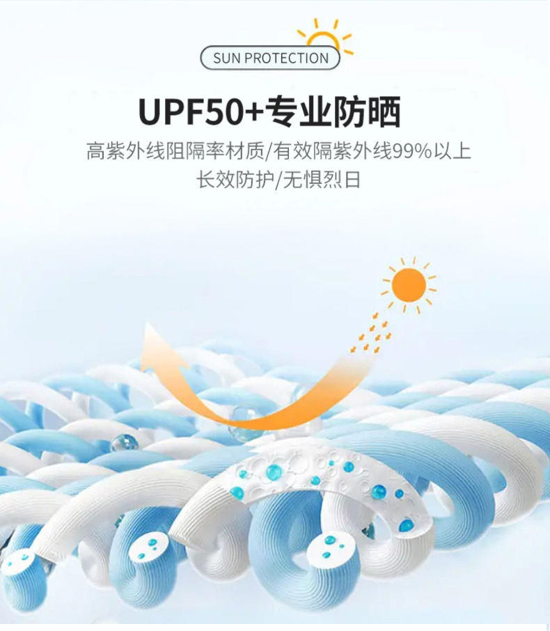 焦下同款冰丝防晒衣男春夏季冰感舒适防紫外线皮肤衣防晒透气可拆详情5