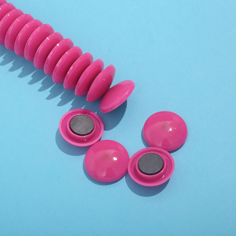 工厂现货彩色磁力扣办公室黑板吸铁石白板磁力钉文具整箱现货批发详情4