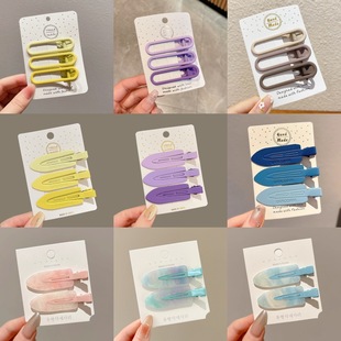 鸭嘴夹大号简约撞色蝴蝶结发饰后脑勺发夹百搭发量多头饰夹子详情13