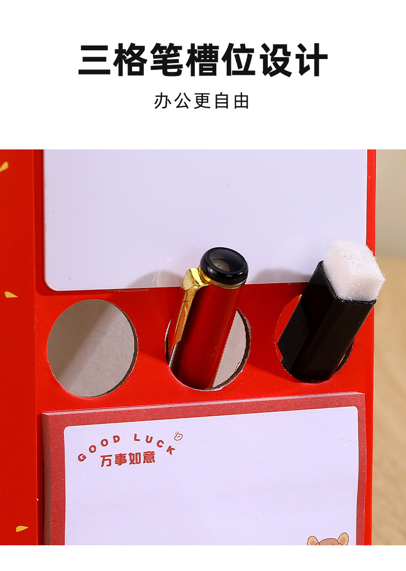 Zhouzhou Calendar 2026 Horse Year Creative Turntable Desk Calendar Note Index Note-taking Desk Calendar Korean-style Office Advertisement Customization pic 15