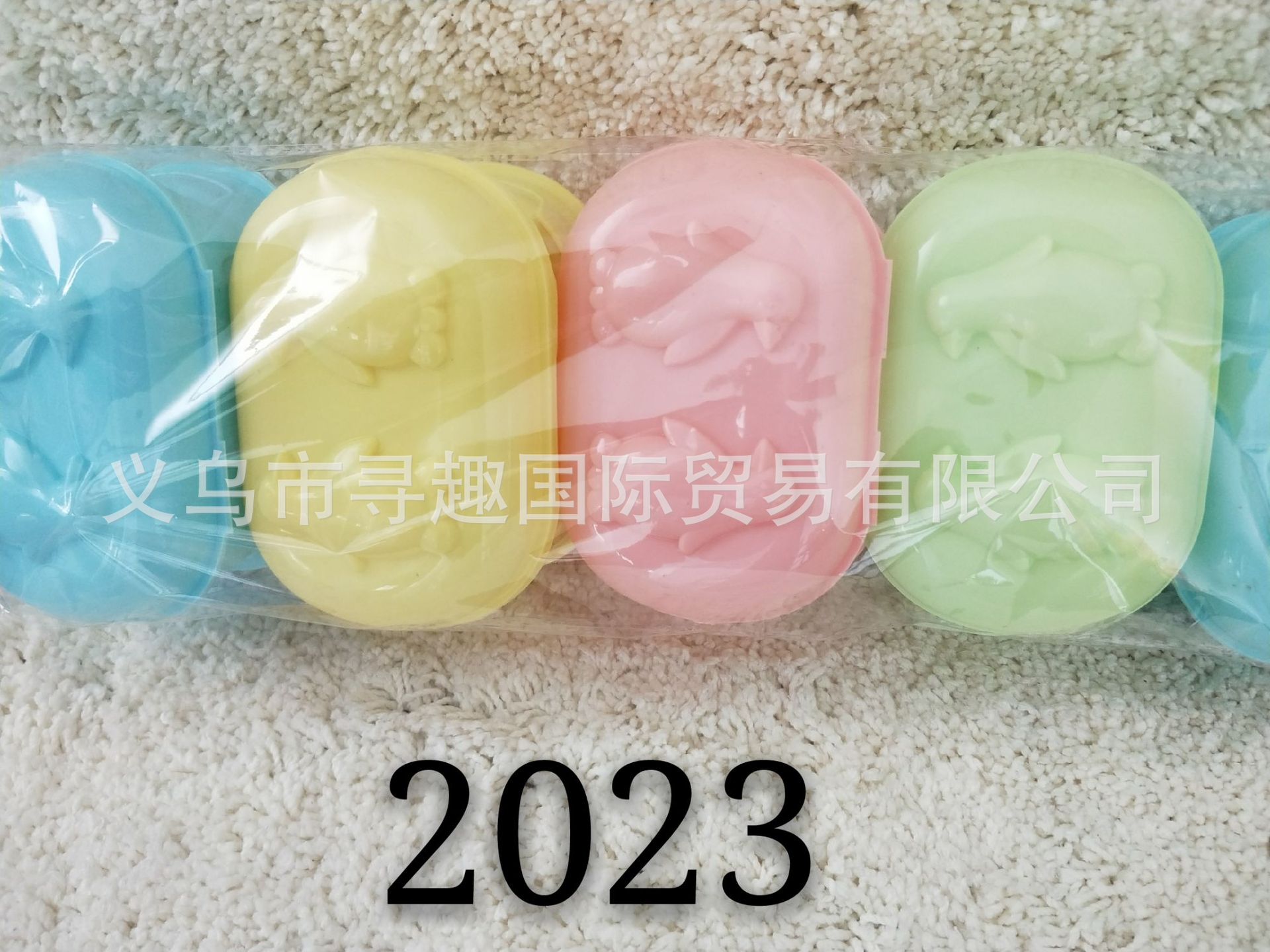 A variety of cross-border foreign trade soap storage boxes are available for selection. Cartoon wall-mounted soap boxes without punching holes are available for wholesale pic 10