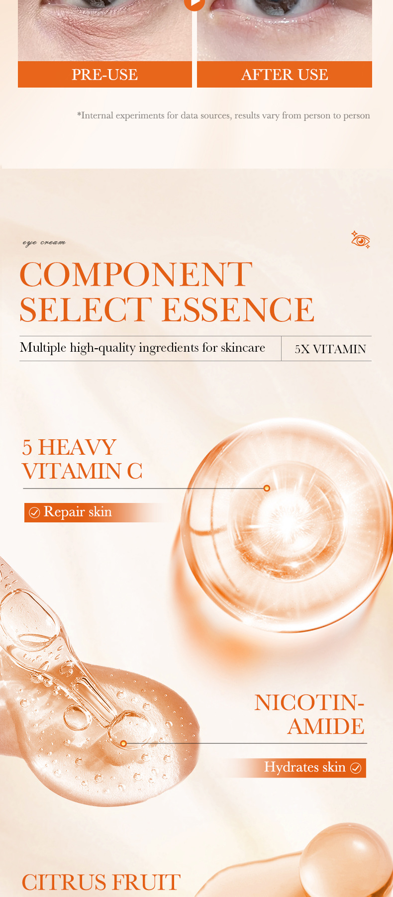 全英文SADOER五重维C提亮护肤礼盒 护肤品套盒跨境外贸批发详情23