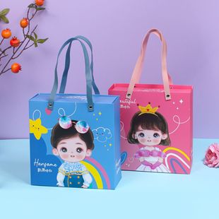Baby one month, 100th day celebration, egg and candy box, hand-held souvenir, first birthday packaging box, cartoon universal gift box pic 1