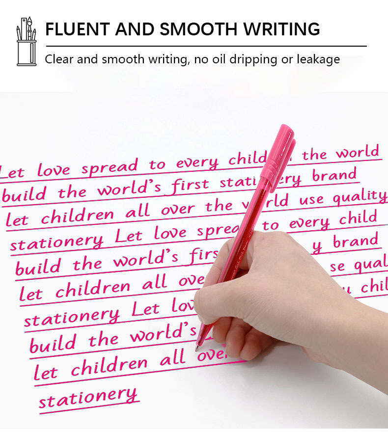 The Yalong Cross-border Classic multi-color Ballpoint pen with a cap strap and blue ink pen is suitable for schools and offices pic 5