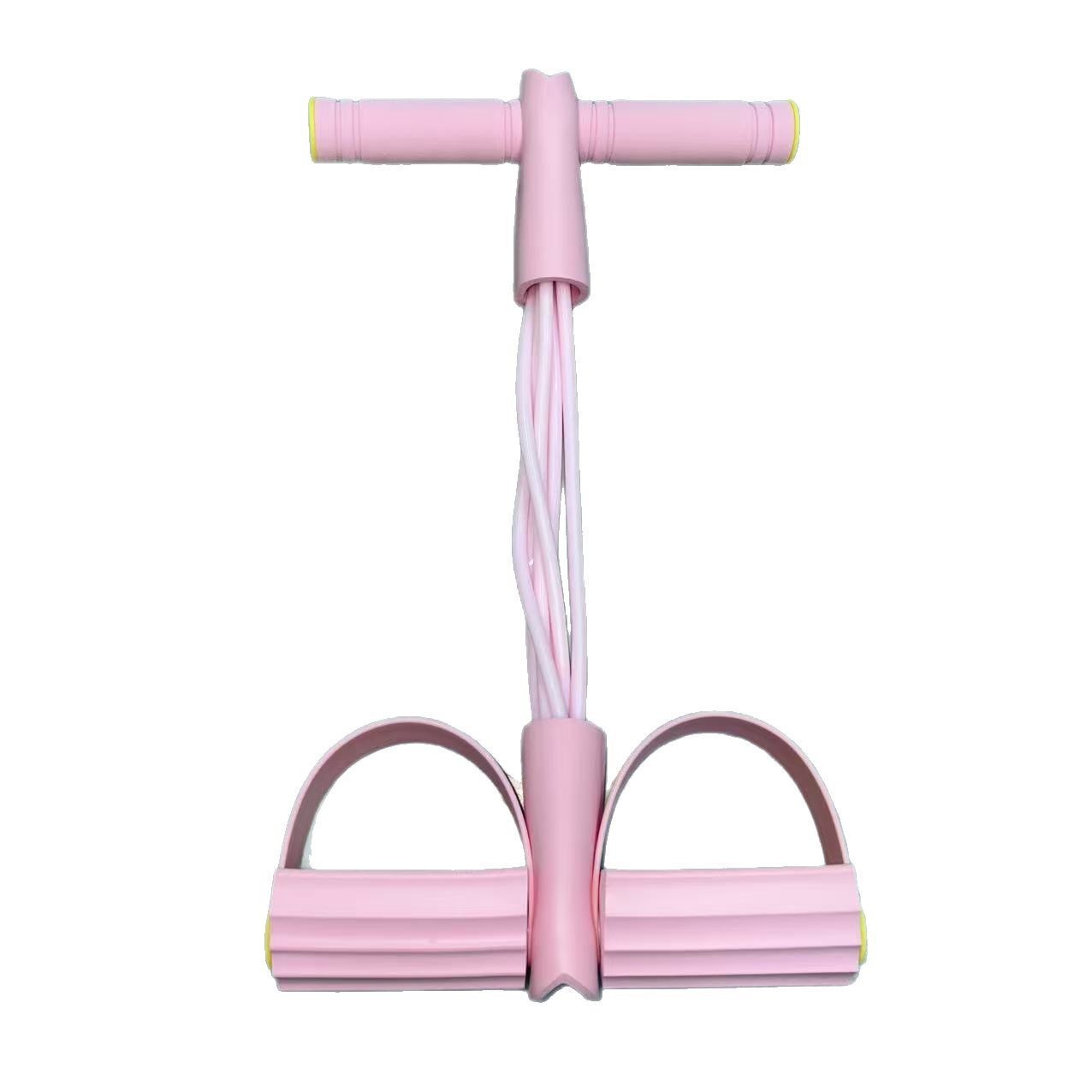 脚蹬拉力器瘦肚子神器仰卧起坐辅助器女健身器材家用小燕飞拉伸绳详情3