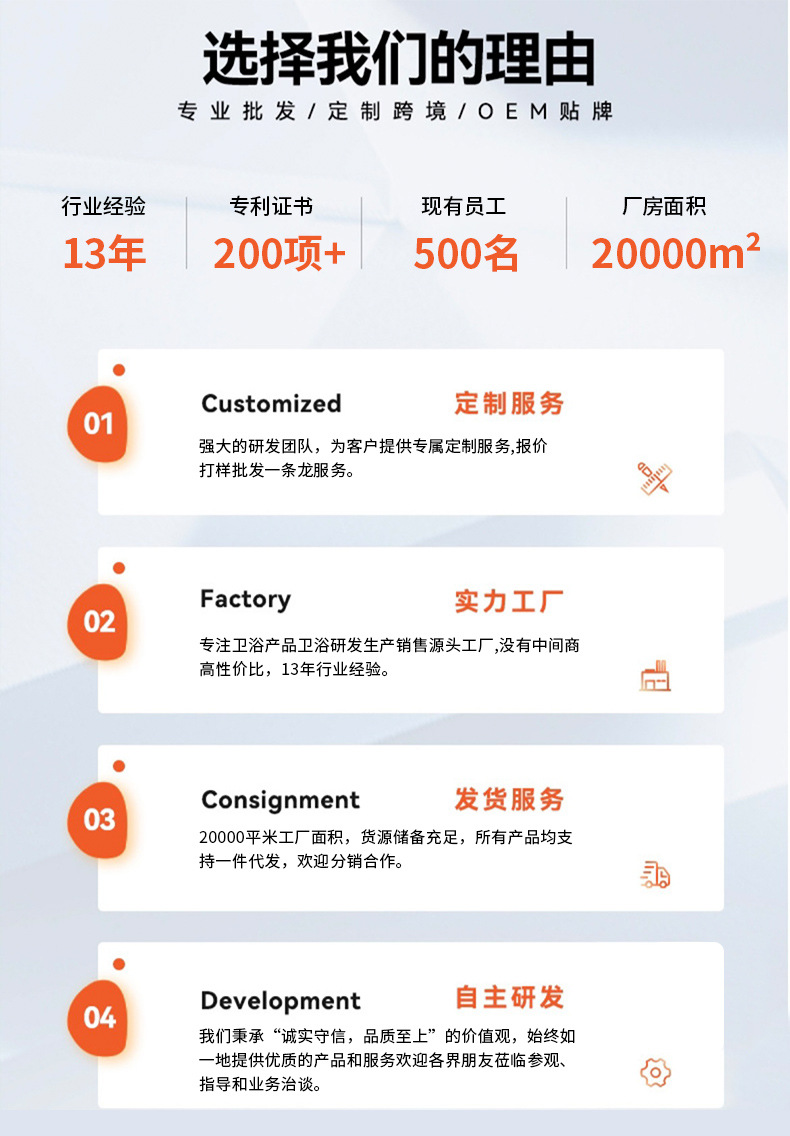 Carefully selected simple shower head, no top spray, large water volume gun, grey shower head set, pressurized hotel shower head wholesale pic 19