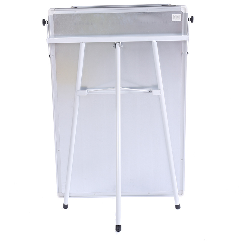 The paper-hanging triangular stand type whiteboard can be raised and lowered for training meetings, magnetic whiteboard for teaching, and mobile writing whiteboard for home use pic 4