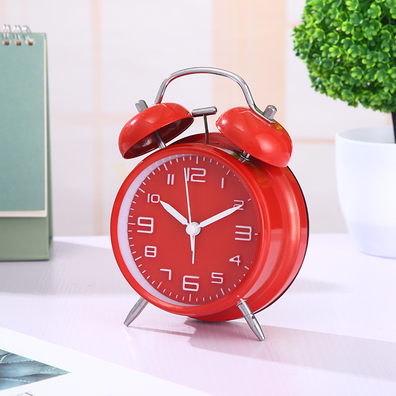 批发创意个性金属学生儿童卧室床头电池定时圆形数字刻度打铃闹钟详情9