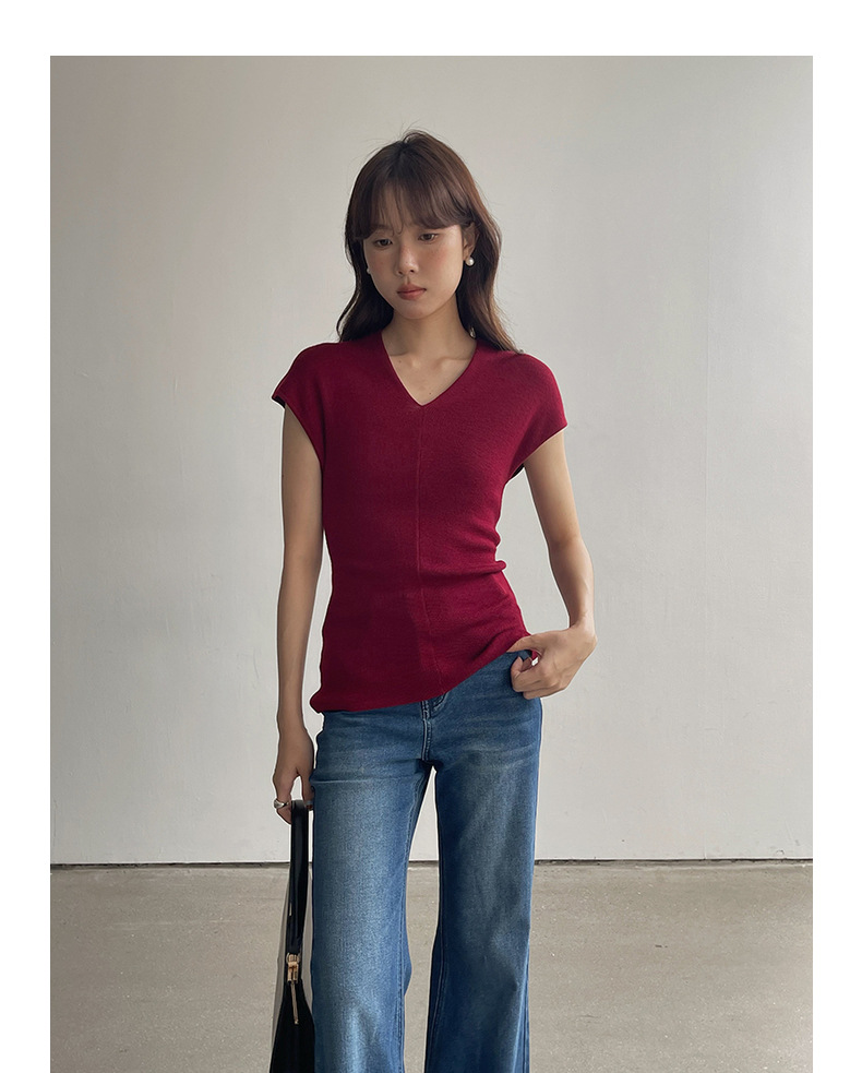 【90s Retro Horn 】 Ge Ming High-waisted slightly flared jeans for Women 2025 Spring New floor-length Pants R155H pic 45